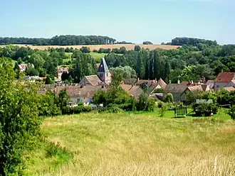 A general view of the village