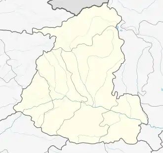 Uchvarsi is located in Shida Kartli