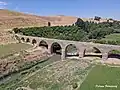 Qaleh-ye Hatam bridge in Borujerd, west of Iran