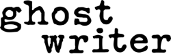 Logo for the Ghostwriter television series.