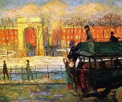 Descending from the Bus (1910)