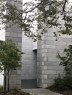 Staff entrance