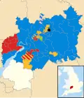 2005 results map