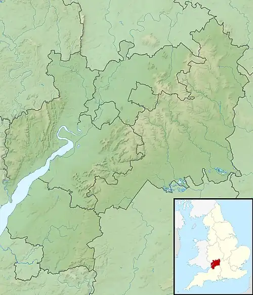 Nailsworth Stream is located in Gloucestershire
