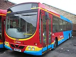 Image 282An operator livery complementing the bodywork features (from Bus manufacturing)