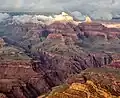 Brahma (centered), from Hopi Point on the South Rim