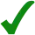 Green tick