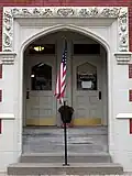 Entryway to Grim Building.