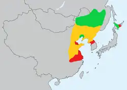 Map of range