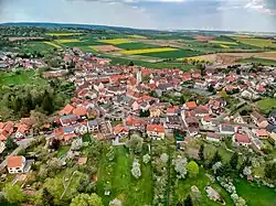 aerial view