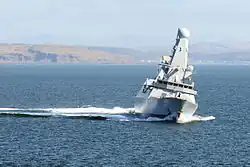 HMS Diamond, a Type 45 guided missile destroyer