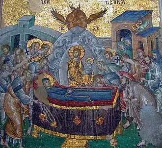 Kimisis Tis Theotokou by Master of Constantinople, c. 1315-1321