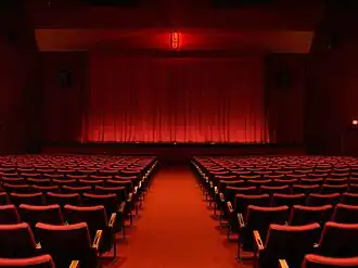 The auditorium
