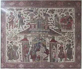 Rumal made by Kalam Kaari Technique