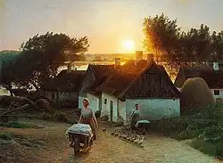 Sørup. Summer Evening