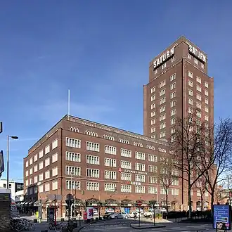 Hansahochhaus, a building in the style of Brick Expressionism