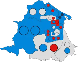 2021 results map