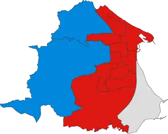 2023 results map