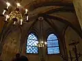 Gothic vault in the sacristy