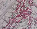 Hay-on-Wye Map 1889 (displayed at Cheese Market)
