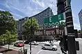Hidden Figures Way honorary street sign