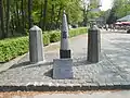 Highest point in the European Netherlands at the summit of Vaalserberg.