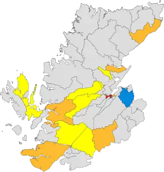 1995 results map