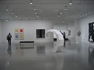 Basement gallery.