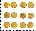 6 gold coins discovered in 2010