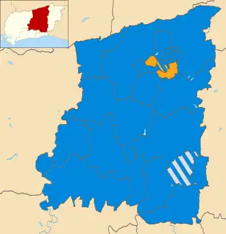 2015 results map