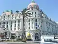 Vue from the promenade des Anglais during the day