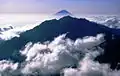 Mount Hōō and Mount Fuji from Mount Kaikoma