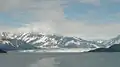 The glacier from a distance
