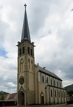 The church in Husseren-Wesserling