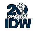 20th anniversary logo.