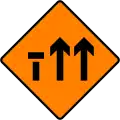 WK 043A Lane 1 of 3 Closed (Level 1)