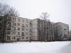 II-32 with small apartments. Moscow.
