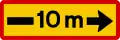 Extended indication on the right