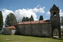 Church of San Martiño de Xustáns.