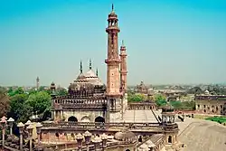The Asfi Mosque of the Bara Imambara complex in Lucknow (c. 1780)[298]