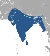 Map of range