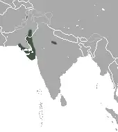 Map of range