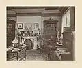 Interior of 241 Beacon St., former home of Julia Ward Howe, 19th century