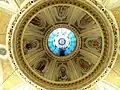 Interior of the large dome over the crossing