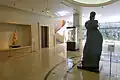 Interior view of the Museum (Boudelle's "Penelope" on the right)