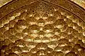 Golden muqarnas vaulting