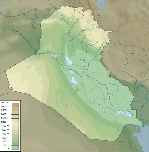 Nineveh is located in Iraq