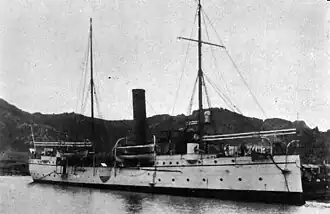 The war prize USS Isla de Luzon