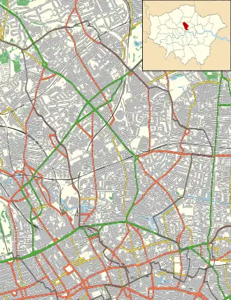 Cloudesley Square is located in London Borough of Islington