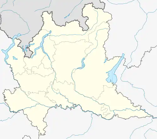 Trezzo sull'Adda is located in Lombardy